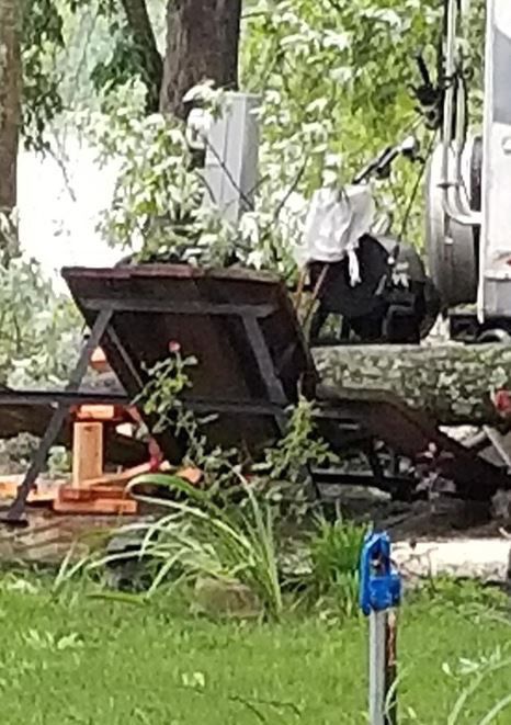 Storm Damage At Camp Bagnell - 3